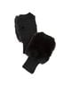 Jocelyn Black Faux Fur Pull Through Scarf And Mitten Set One size - photo 2