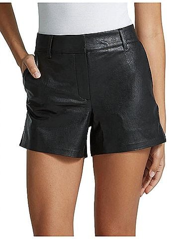 Commando Faux Leather Tailored Short (view 2)