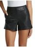 Commando Black Faux Leather Tailored Short Size L - photo 2