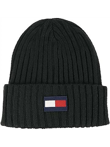 Tommy Hilfiger Fleece Big Flag Beanie Hat (view 1)