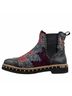 Free People 100% Leather Aztec Or Tribal Print Black Multi Color Ankle Boots Size EU 38 1/2 - photo 13