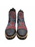 Free People 100% Leather Aztec Or Tribal Print Black Multi Color Ankle Boots Size EU 38 1/2 - photo 5