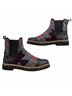 Free People 100% Leather Aztec Or Tribal Print Black Multi Color Ankle Boots Size EU 38 1/2 - photo 8