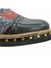 Free People 100% Leather Aztec Or Tribal Print Black Multi Color Ankle Boots Size EU 38 1/2 - photo 11