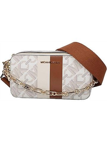 Michael Kors Jet Set Small Double Zip Camera Chain Xbody Bag (view 1)