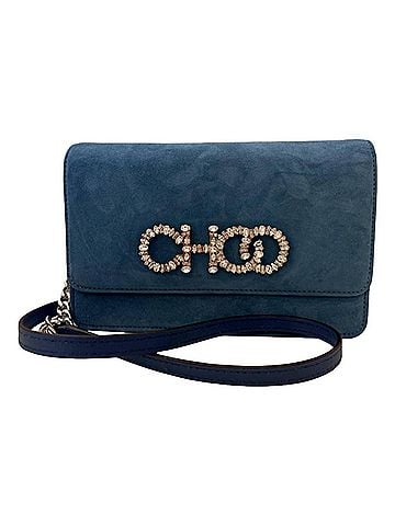 Jimmy Choo Kalina Suede Chain Wallet Bag (view 1)