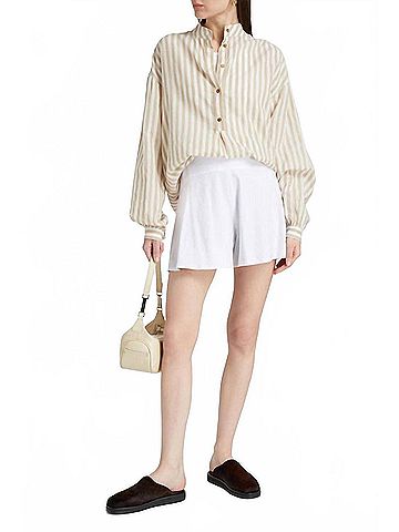 Vince. Linen-Blend Shorts (view 2)