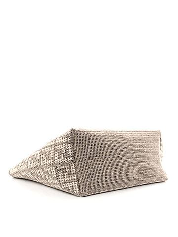 Fendi Medium Ff Tortora Knitted Cashmere Wool Large Shopper Tote Bag (view 2)