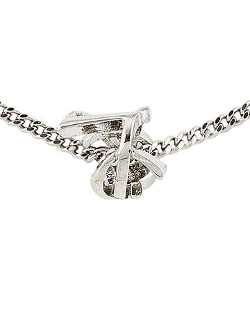 Saint Laurent Monogram Twist Metal Chain Bracelet (view 2)