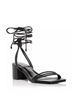 Schutz Black Thea Block Sandal Size 6 - photo 2