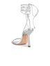 Schutz Silver Thea Heels Size 10 - photo 3