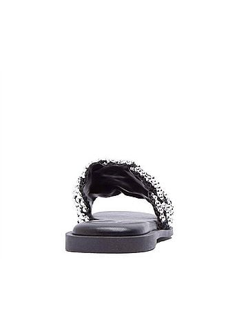 Qupid Women's Beaded Slides (view 2)
