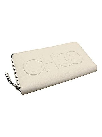 Jimmy Choo Women's Bettina Milk Leather Long Zip-Around Wallet (view 1)