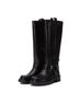 XTI Black Women's Biker Boots Size 5 1/2 - photo 4