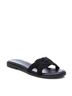 XTI Black Women's Braided Flat Sandals Size 6 - photo 2