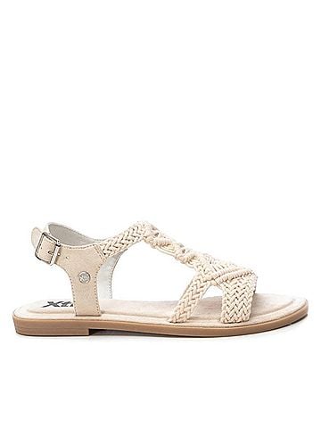 XTI Women's Braided Strap Flat Sandals (view 1)