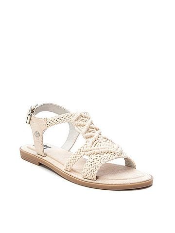 XTI Women's Braided Strap Flat Sandals (view 2)