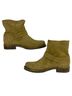 FRYE 100% Suede Green Boots Size 6 - photo 4