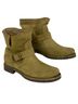 FRYE 100% Suede Green Boots Size 6 - photo 7