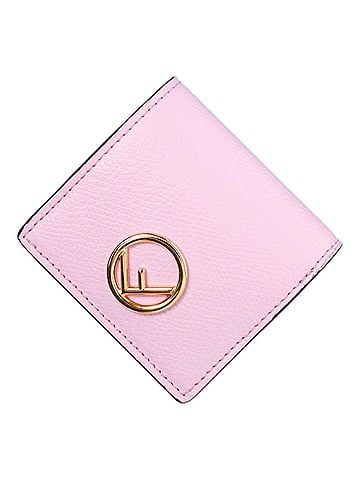 Fendi Women's Calf Leather F Logo Leather Coin Wallet (view 1)