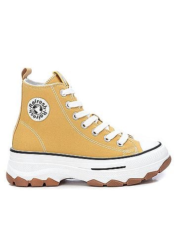 XTI Women's Canvas Detailed Ankle Boots (view 1)