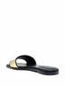 Jonathan Simkhai Black Women's Carter Flat Sandals Size EU 36 - photo 2