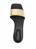 Jonathan Simkhai Black Women's Carter Flat Sandals Size EU 36 - photo 4