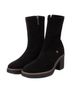 XTI Black Women's Casual Booties Size 6 - photo 4