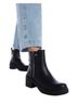 XTI Black Women's Casual Booties Size 5 1/2 - photo 3