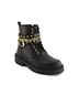 Andrea Multi Color Women's Chain Biker Boots Size 5 - photo 3