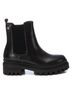 XTI Black Women's Chunky Ankle Booties Size 5 1/2 - photo 1