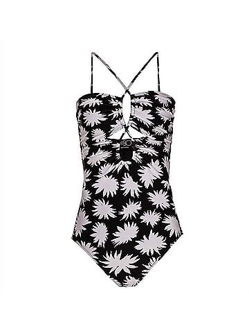 PatBO Women's Dahlia Floral One-Piece Swimsuit (view 1)