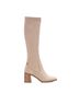 XTI Brown Women's Elastic Suede Boots Size 5 1/2 - photo 1