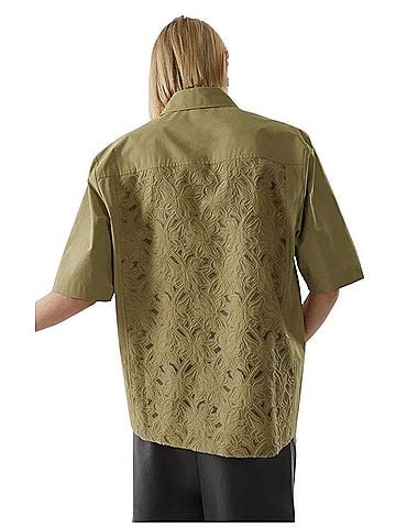 Cos Short Sleeve Button-Down Shirt (view 2)
