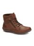 Andrea Brown Women's Flat Booties With Side Zipper Size 6 - photo 1