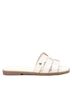 XTI White Women's Flat Sandals Size 9 - photo 1