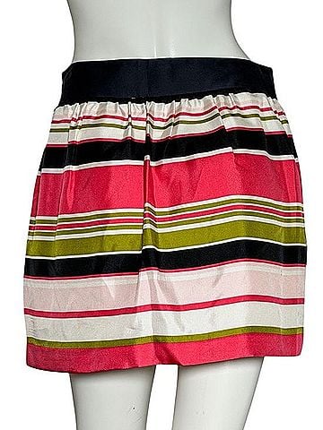 Milly Silk Skirt (view 2)