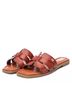 XTI Brown Women's Flat Sandals Size 6 - photo 4