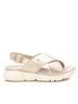 XTI Gold Women's Flat Sandals Size 6 - photo 1