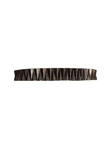 Saint Laurent Women's Gear Large Gunmetal Bracelet (view 2)