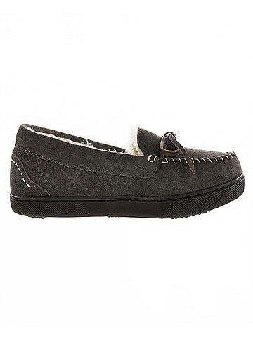 Isotoner Women's Genuine Suede Moccasin Slippers - Size: 9-10 (view 1)
