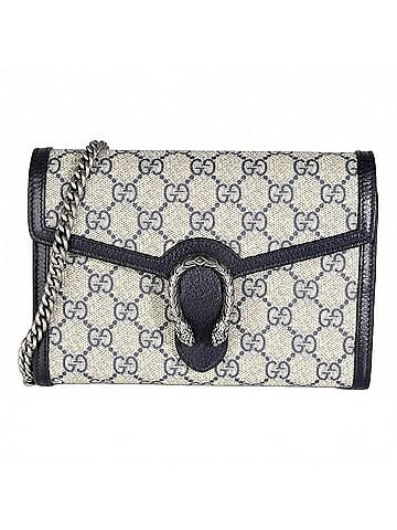 Gucci Women's Gg Supreme Canvas Mini Dionysus Chain Wallet (view 1)