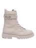 Bally White Women's Gioele Leather Ankle Boots Size 5 1/2 - photo 1
