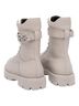 Bally White Women's Gioele Leather Ankle Boots Size 5 1/2 - photo 4