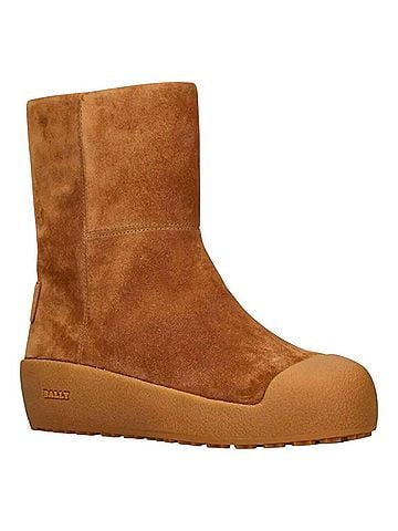 Bally Women's Gstaad Suede Leather Shirling Lined Boots (view 1)
