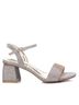 XTI Silver Women's Heeled Sandals Size 6 - photo 1