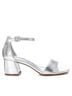 XTI Silver Women's Heeled Sandals Refresh Size 6 - photo 1