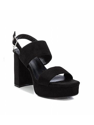 XTI Women's Heeled Suede Sandals (view 2)