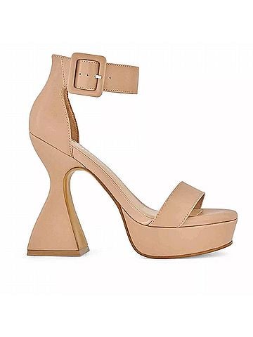 Andrea Women's High Cone Heel Ankle Strap Sandal (view 1)