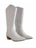 Very G Silver Women's Kady High Boot Size 6 - photo 2